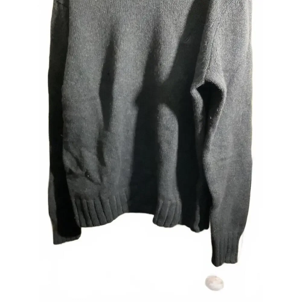 Nautica Merino Wool Men's V-Neck Sweater in Classic Blue XL